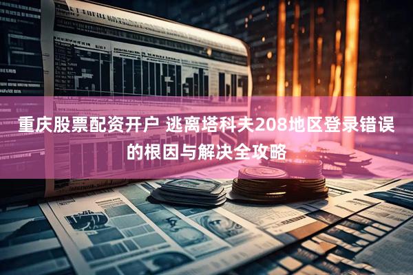 重庆股票配资开户 逃离塔科夫208地区登录错误的根因与解决全攻略